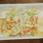 ディオ - カラフルコールスローサラダ (税抜)79円 ※開封後 (2020.09.18)