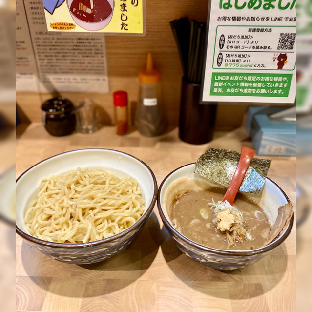 口いっぱいニボシが暴れだす力強い煮干しつけ麺 By Kouranos にぼしらーめん 本店 パーパー 名古屋 ラーメン 食べログ