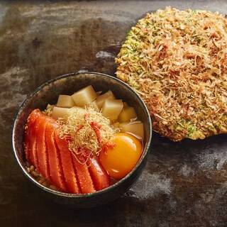 1品目はスタッフが、2品目以降はセルフ焼きスタイルで楽しめる