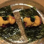 焼肉 うしみつ 恵比寿本店 - 雲丹キャビアユッケ