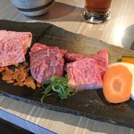 薩摩焼肉　黒桜 - A5ランク黒毛和牛特選盛り合わせ②