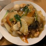 南海飯店 - かたい焼ソバ①