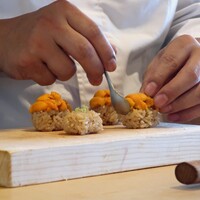 難波 鮨 栞庵 やましろ - 小川のうに