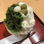 Sabou Koishi - かき氷　　宇治ミルククリーム金時　1,100円税込