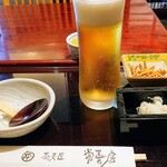 常喜房 - 生ビール680円税込