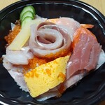 丸松 - 海鮮丼(大)　￥800