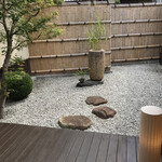 祇園 さゝ木 - 中庭