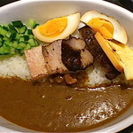 燻製カレー  くんかれ - 燻製カレー全部のせ