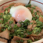 キッチン 高山 - ローストポーク丼大盛り