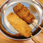 Kushikatsu Tanaka - 牛肉と豚肉