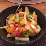 レストラン夕凪亭 - 自家製ピクルス