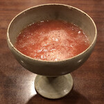 鳥つね自然洞 - トマトジュース