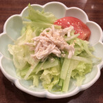 鳥つね自然洞 - サラダ