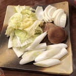 鳥つね自然洞 - 野菜