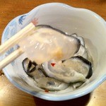 炭火焼 鳥つね - 名物氷頭なます。。