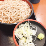 天丼てんや - ざるそば小