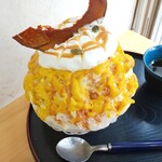 セボン丸三 - かぼちゃスペシャルかき氷