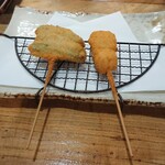 居酒屋 翔 - 串カツ シシトウ、鶏ささみ