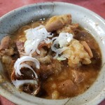 みたかや酒場 - 牛煮込み