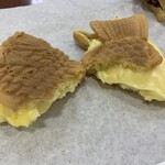 Taiyaki Hitosuji Tappuri An - たい焼き（クリーム）…税込140円