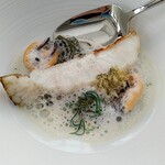 L'ORANGERIE - ムール貝と海藻を掘り出し