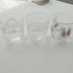 L'ORANGERIE - お水のグラスがみんな違って楽しい♡