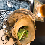 ちから寿し - サザエの壺焼き