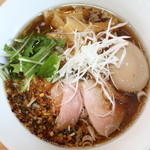 特製正油ラーメン 上から