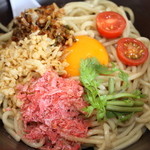 湖麺屋 リールカフェ - 板板麺 アップ