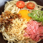 湖麺屋 リールカフェ - 板板麺  上から