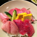 すし元 - ８００えん 本まぐろの鉄火丼(数量限定みたい)