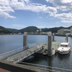 道の駅あいおい白龍城 - 前は相生湾かな？