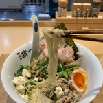 麺屋 猪一 - つきたて胡麻と鯖
      西京味噌の冷や汁そば