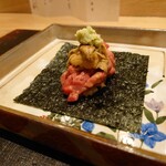 おにく 花柳 - 肉寿司