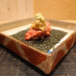 おにく 花柳 - 肉寿司