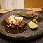 おにく 花柳 - ローストビーフ