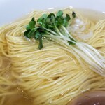 塩そば専門店 桑ばら - 釣師セキネさんの鰹タタキ丼と塩かけそばの定食