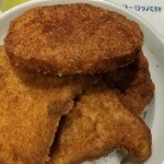 ヨーロッパ軒 - カツ丼 メンチ君トッピング