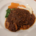 ミスターとフライパン - メキシカンハンバーグステーキ（1250円）