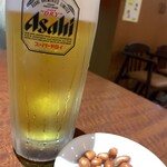 莉佳飯店 - 生ビールとお通し