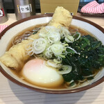 そばの神田 東一屋 - アサソバビンボー！　
      朝そば＋いか天！　