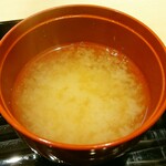 蓬左茶寮 - 味噌汁