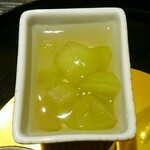 蓬左茶寮 - シャインマスカットのゼリー