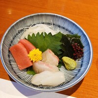 旬菜 甘の井 - お造り3種