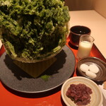 Kanmidokoro Takimura - 付属の小豆、練乳、白玉