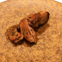 レグリエ - アワビ　仔牛　セップ茸