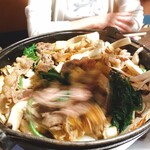 谷中の雀 - 松茸すき焼き