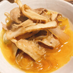 谷中の雀 - 松茸すき焼き