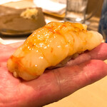 うを徳 - 羽幌ちょい炙り牡丹海老