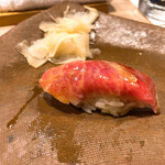 うを徳 - 大間本鮪大トロのにぎり